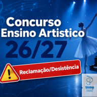 Concurso Ensino Artístico 26/27 - Reclamação/Desistência