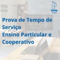 Prova de Tempo de Serviço – Ensino Particular e Cooperativo